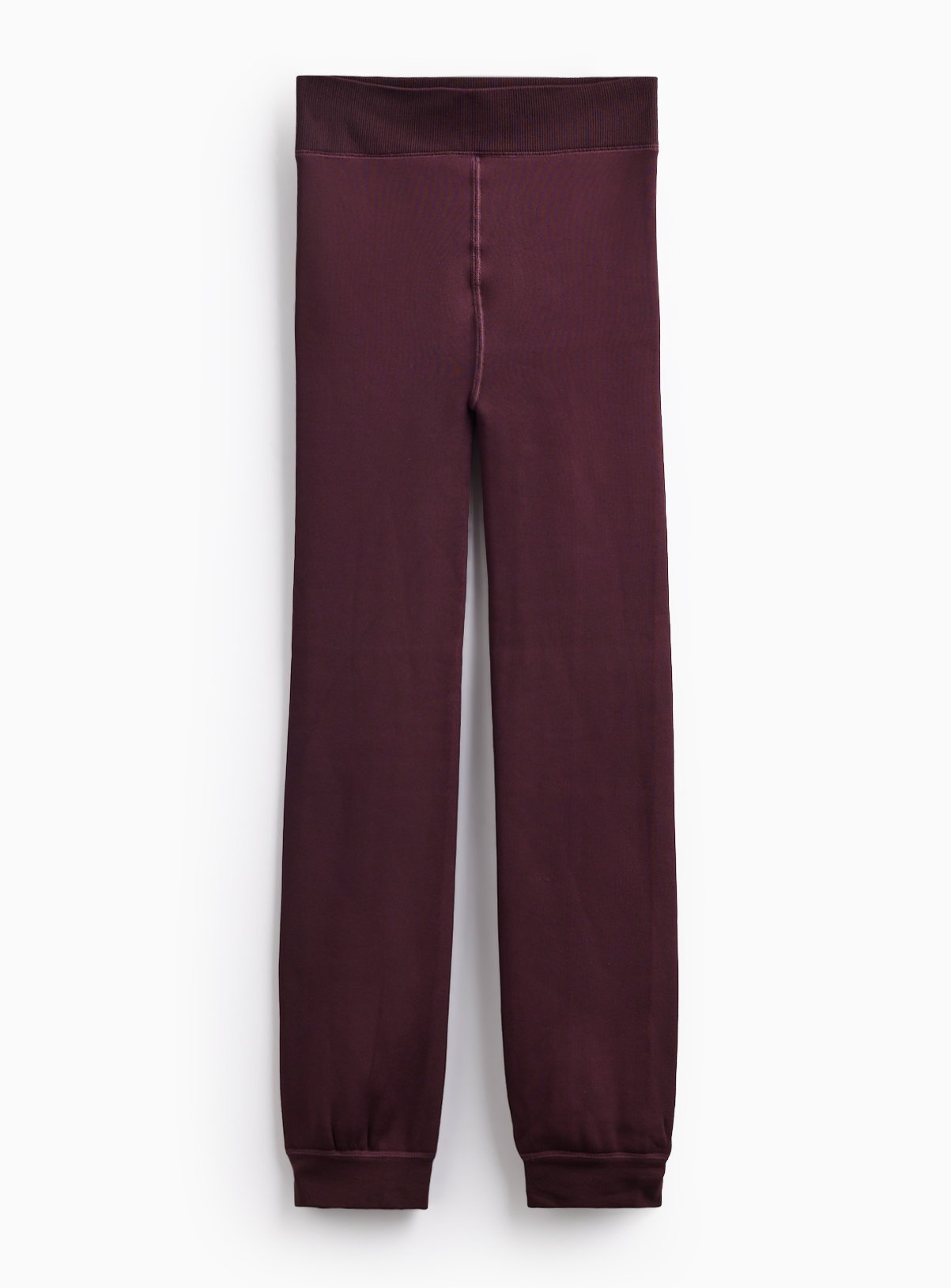 Purple Thermal Faux Fur Lined Leggings L - Image 3 thumbnail